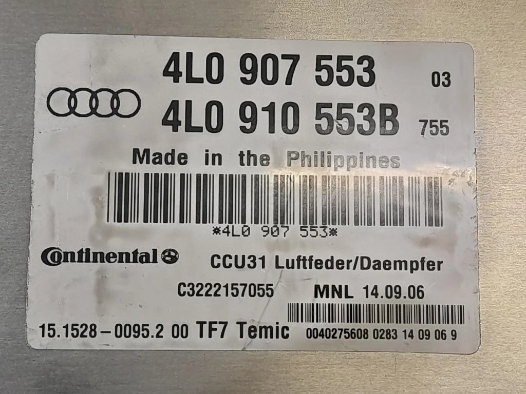 Centralina Iniezione 4L0907553 Audi Q7 4LB 2009