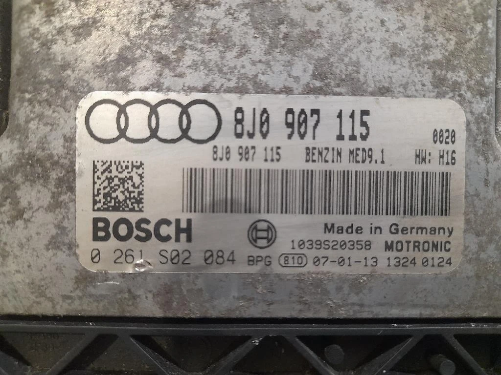 Centralina Iniezione 8J0907115 Audi TT 8J3 2007