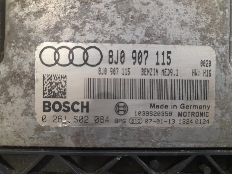 Centralina Iniezione 8J0907115 Audi TT 8J3 2007