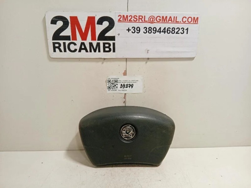 Air-bag Guidatore 8200968359 Opel Vivaro A 2007