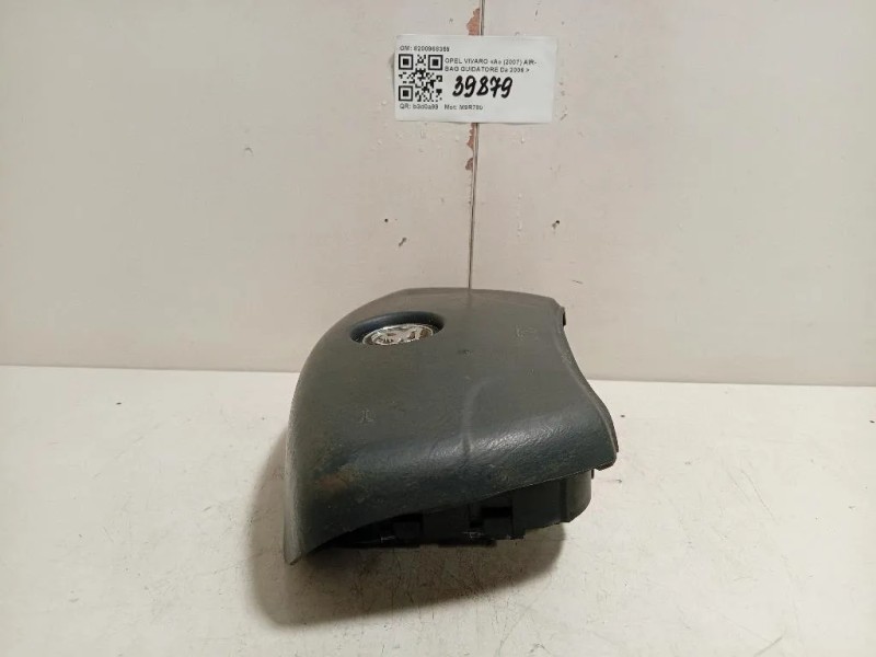 Air-bag Guidatore 8200968359 Opel Vivaro A 2007