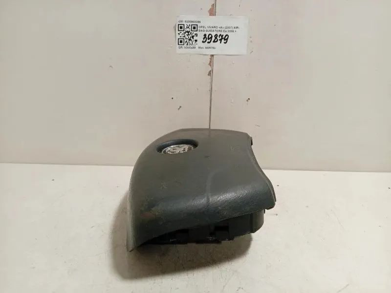 Air-bag Guidatore 8200968359 Opel Vivaro A 2007