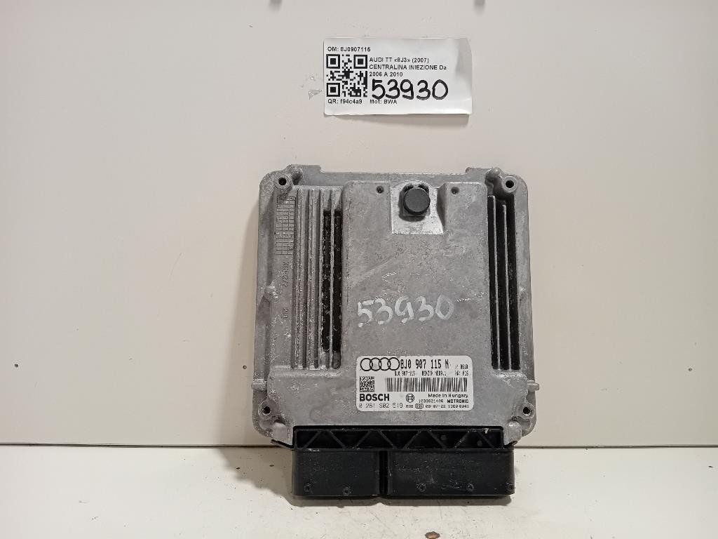 Centralina Iniezione 8J0907115 Audi TT 8J3 2007