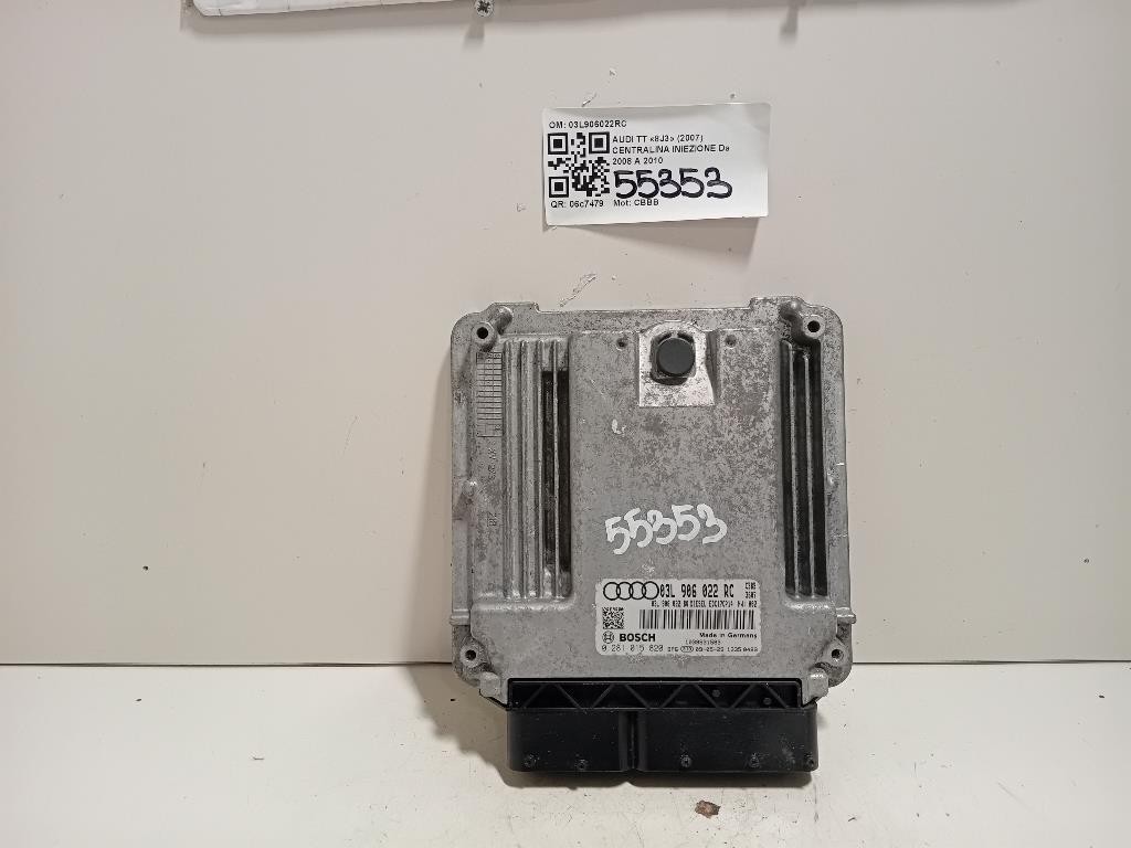 Centralina Iniezione 03L906022RC Audi TT 8J3 2007