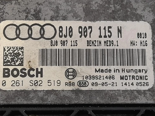 Centralina Iniezione 8J0907115N Audi TT 8J3 2010