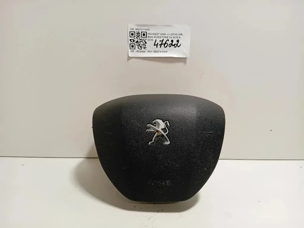 Air-bag Guidatore 98072114ZD Peugeot 2008 I 2016