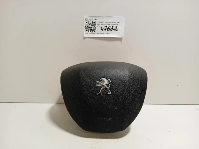 Air-bag Guidatore 98072114ZD Peugeot 2008 I 2016