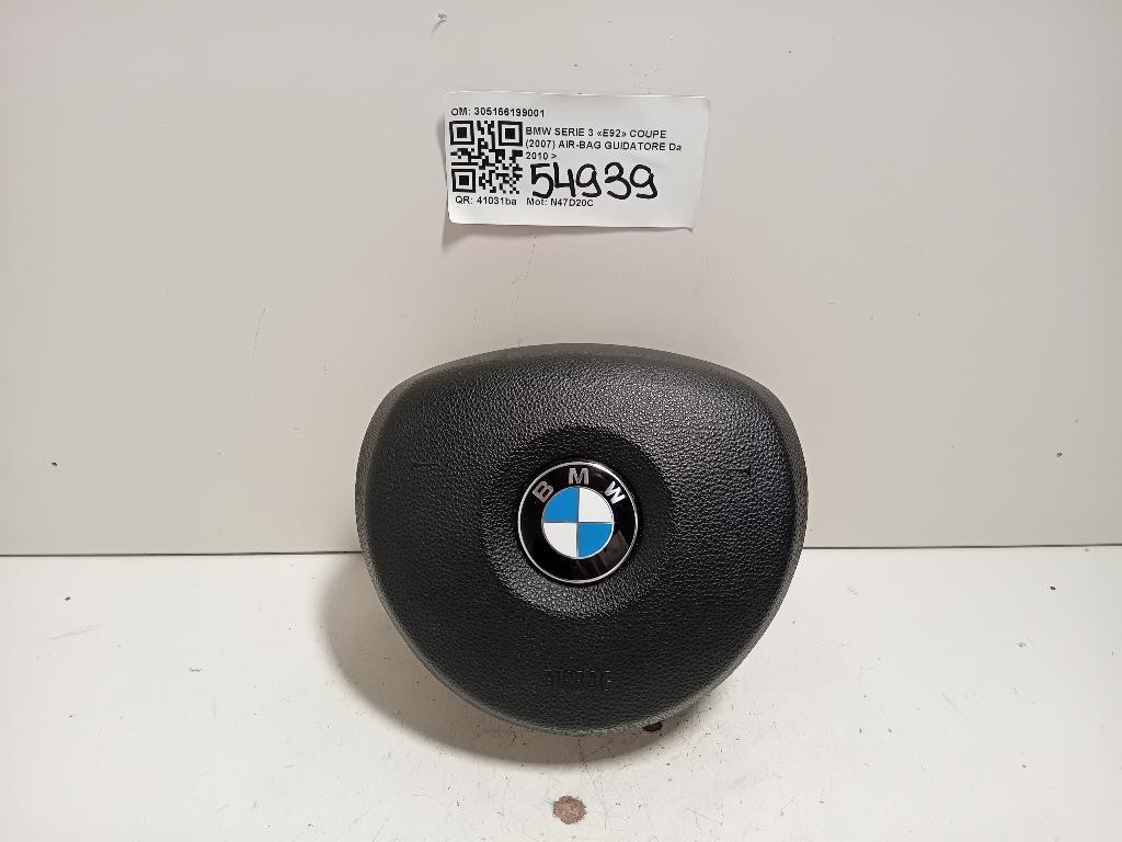 Air-bag Guidatore 305166199001 Bmw Serie 3 E92 Coupe 2007