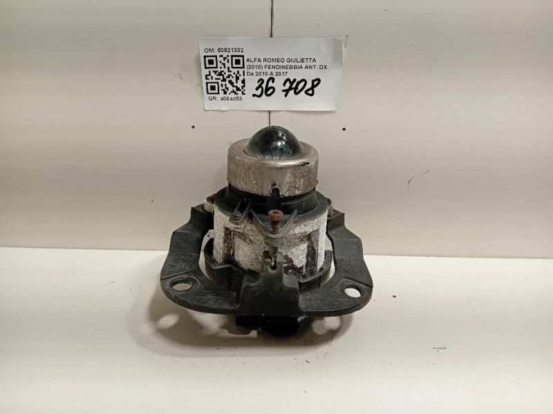 Fendinebbia ANT DX 50521332 Alfa Romeo Giulietta 2010