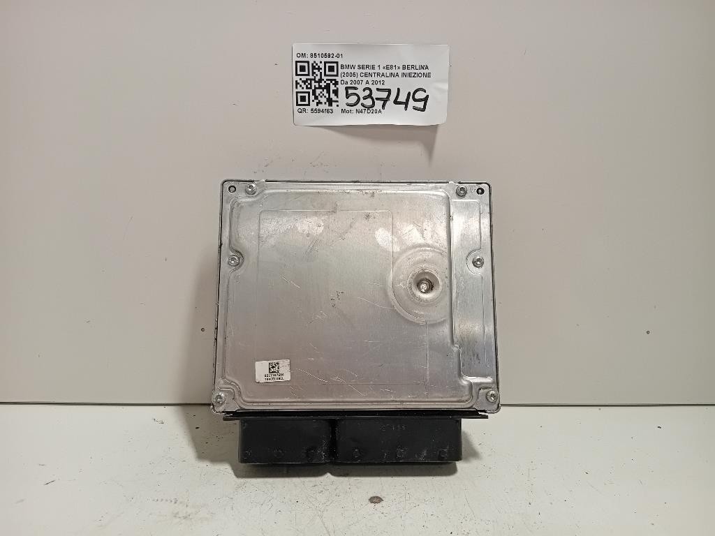 Centralina Iniezione 8510592-01 Bmw Serie 1 E81 Berlina 2005
