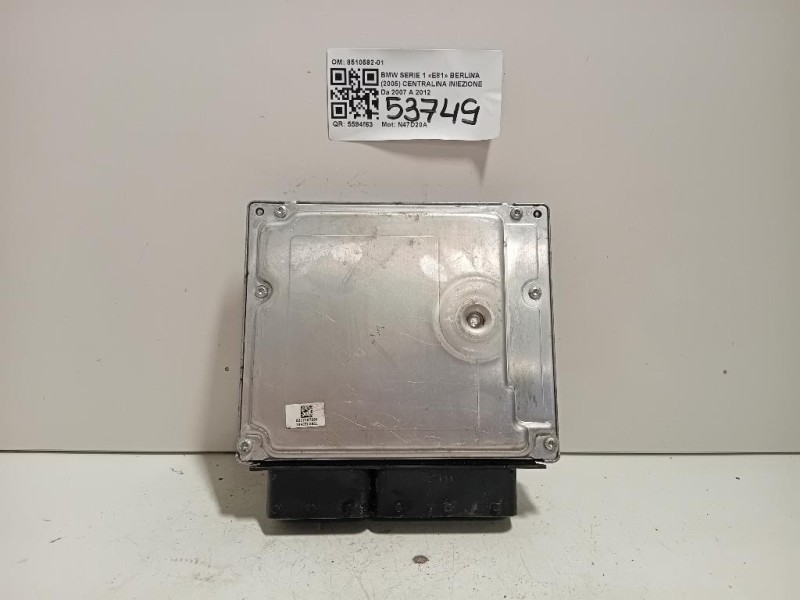Centralina Iniezione 8510592-01 Bmw Serie 1 E81 Berlina 2005