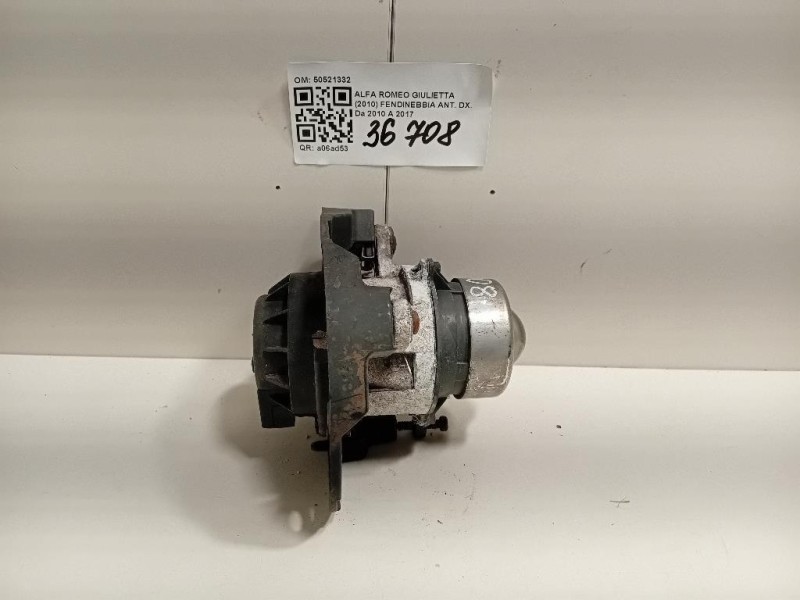 Fendinebbia ANT DX 50521332 Alfa Romeo Giulietta 2010