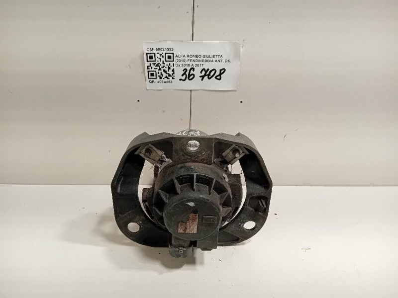 Fendinebbia ANT DX 50521332 Alfa Romeo Giulietta 2010