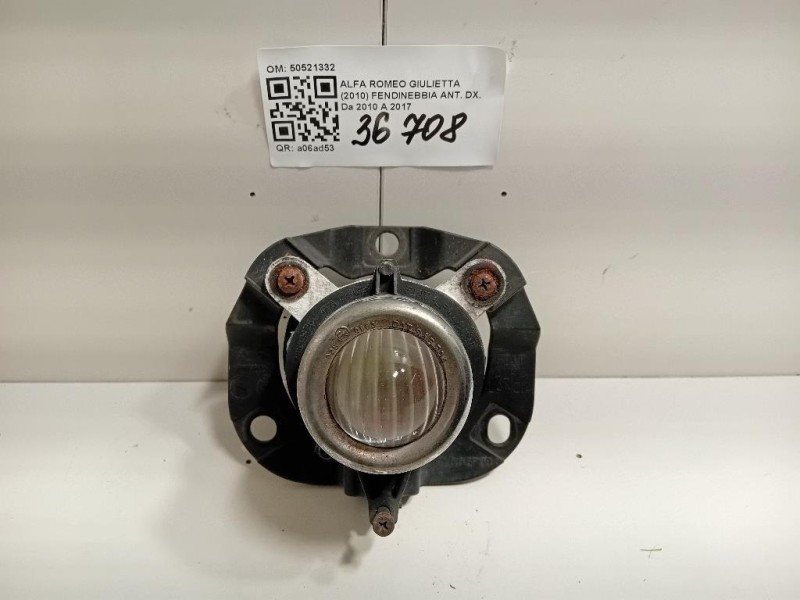 Fendinebbia ANT DX 50521332 Alfa Romeo Giulietta 2010