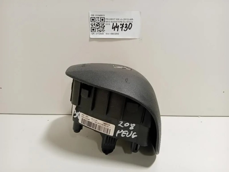 Air-bag Guidatore 01048913 Peugeot 208 I 2012