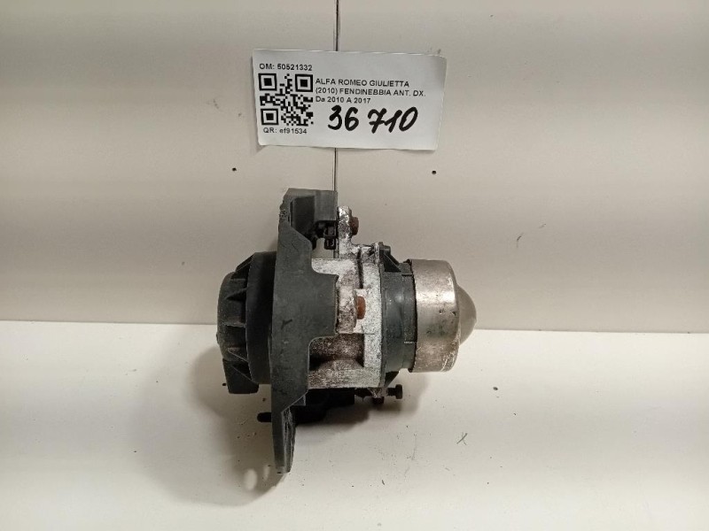 Fendinebbia ANT DX 50521332 Alfa Romeo Giulietta 2010