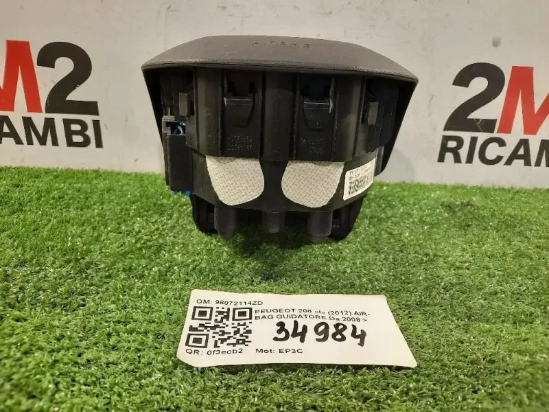 Air-bag Guidatore 98072114ZD Peugeot 208 I 2012