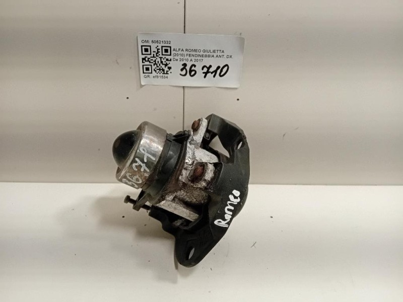 Fendinebbia ANT DX 50521332 Alfa Romeo Giulietta 2010