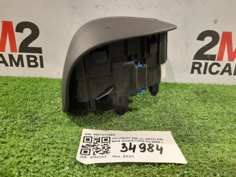 Air-bag Guidatore 98072114ZD Peugeot 208 I 2012