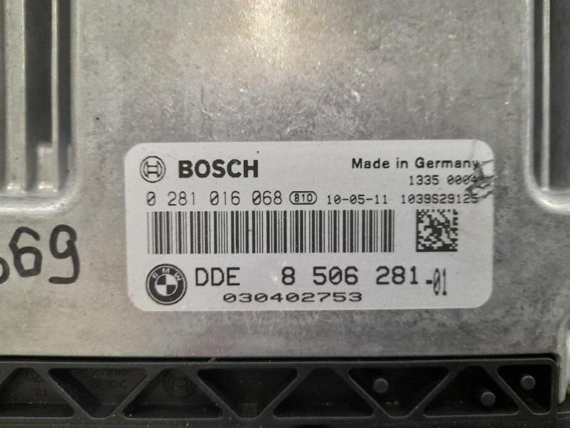 Centralina Iniezione 8506281 Bmw Serie 1 E82 Coupe 2005