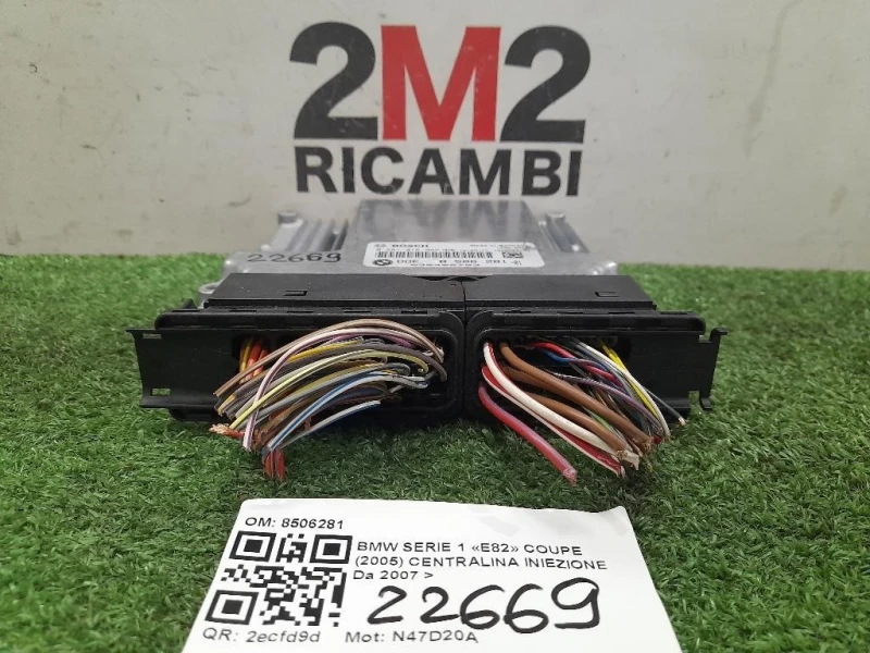 Centralina Iniezione 8506281 Bmw Serie 1 E82 Coupe 2005