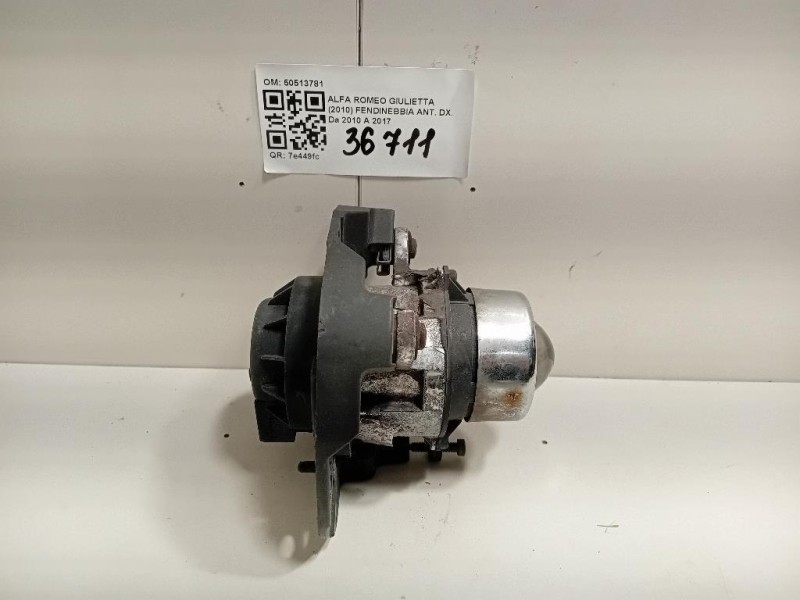 Fendinebbia ANT DX 50513781 Alfa Romeo Giulietta 2010