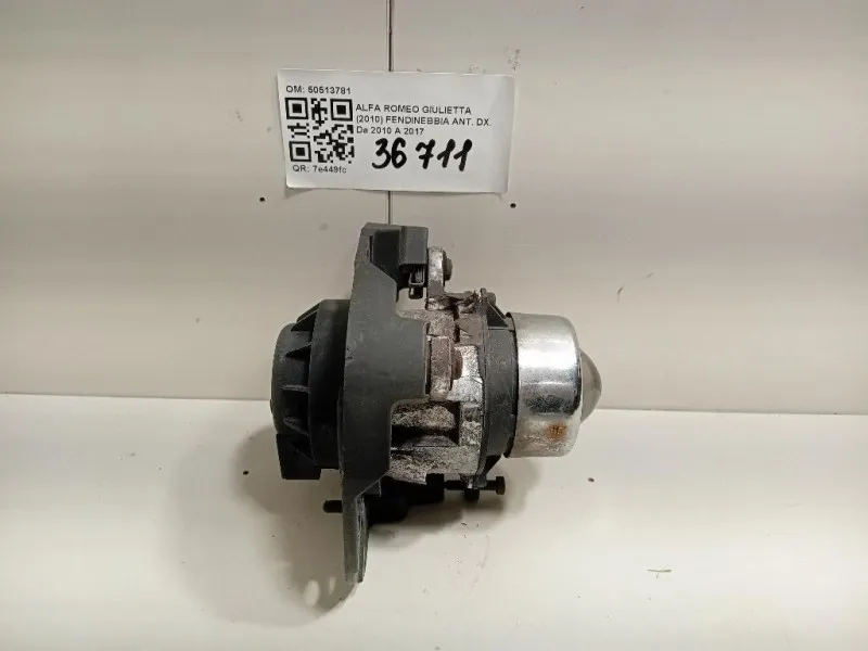 Fendinebbia ANT DX 50513781 Alfa Romeo Giulietta 2010