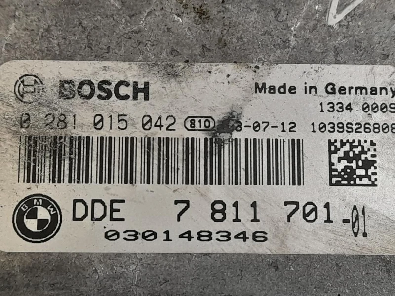 Centralina Iniezione 781170101 Bmw Serie 1 E82 Coupe 2005