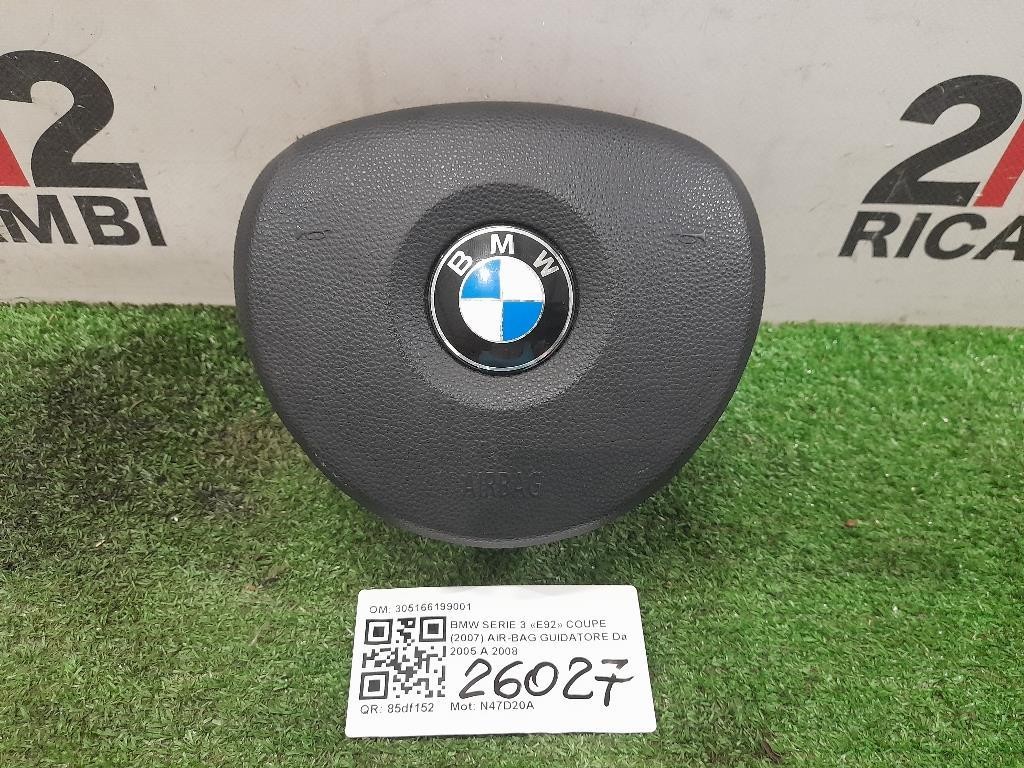 Air-bag Guidatore 305166199001 Bmw Serie 3 E92 Coupe 2007