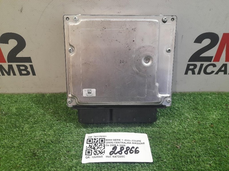 Centralina Iniezione 781170101 Bmw Serie 1 E82 Coupe 2005