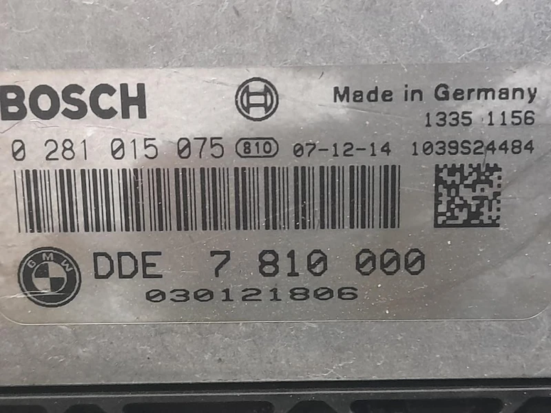 Centralina Iniezione 7810000 Bmw Serie 1 E87 Berlina 2005