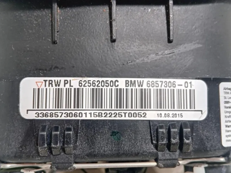 Air-bag Guidatore 62562050C Bmw Serie 3 F31 Touring 2012