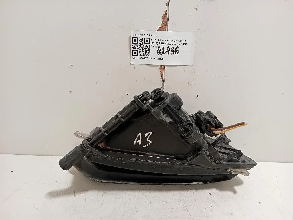 Fendinebbia ANT DX 1NE 010 832-10 Audi A3 8VA Sportback 2012
