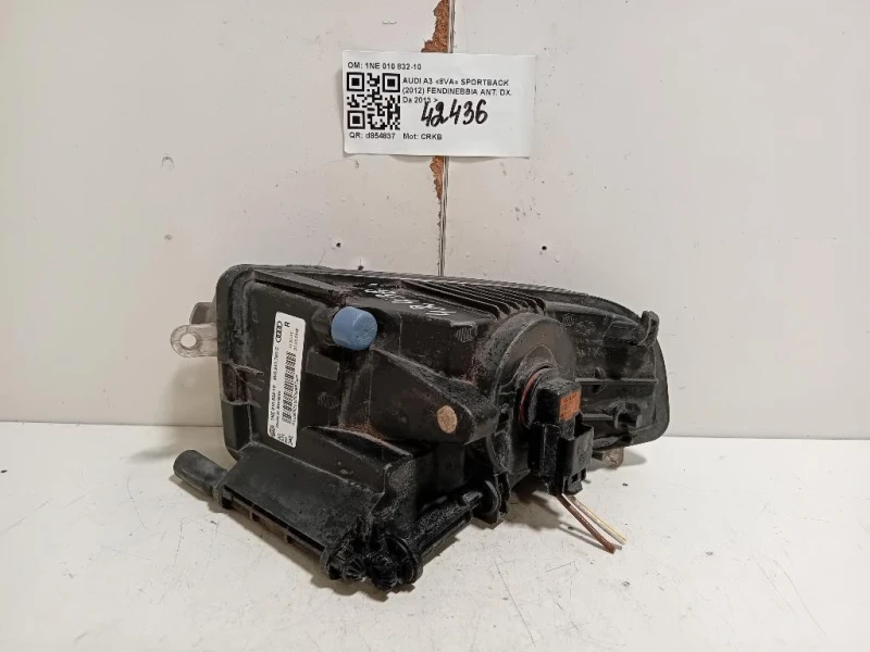 Fendinebbia ANT DX 1NE 010 832-10 Audi A3 8VA Sportback 2012