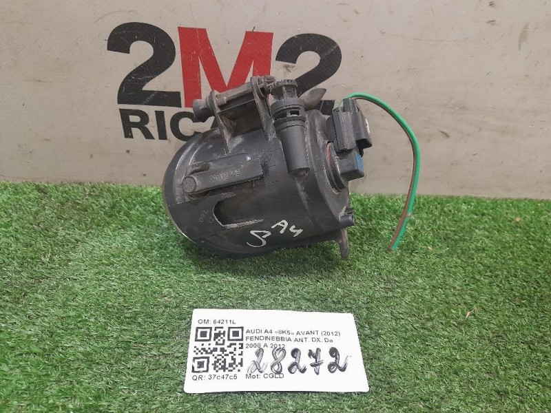 Fendinebbia ANT DX 64211L Audi A4 8K5 Avant 2012