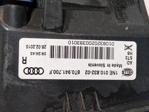 Fendinebbia ANT DX 8T0 941 700F Audi A5 8T3 2008