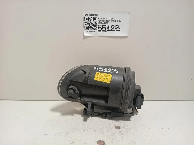 Fendinebbia ANT DX 8J0941700 Audi TT 8J3 2007
