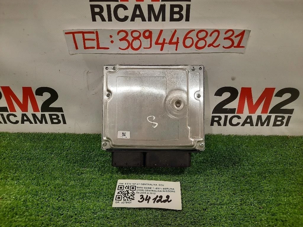 Centralina Iniezione 8 518 167-01 CENTRALINA ECU Bmw Serie 1 E87 Berlina 2005