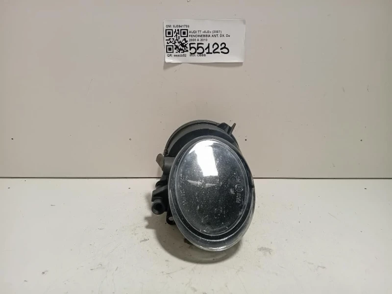 Fendinebbia ANT DX 8J0941700 Audi TT 8J3 2007