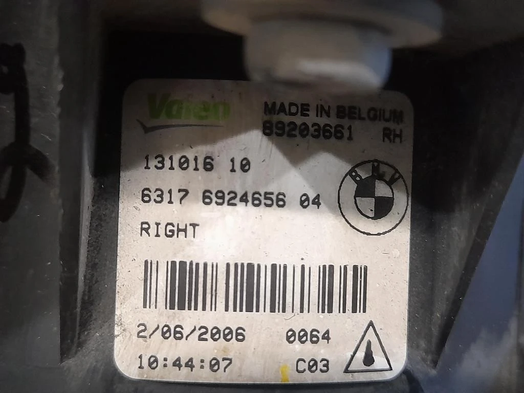 Fendinebbia ANT DX 89203661 Bmw Serie 1 E81 Berlina 2005