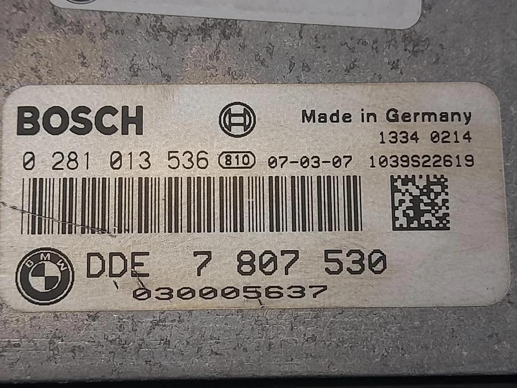 Centralina Iniezione DDE7807530 Bmw Serie 1 E87 Berlina 2005