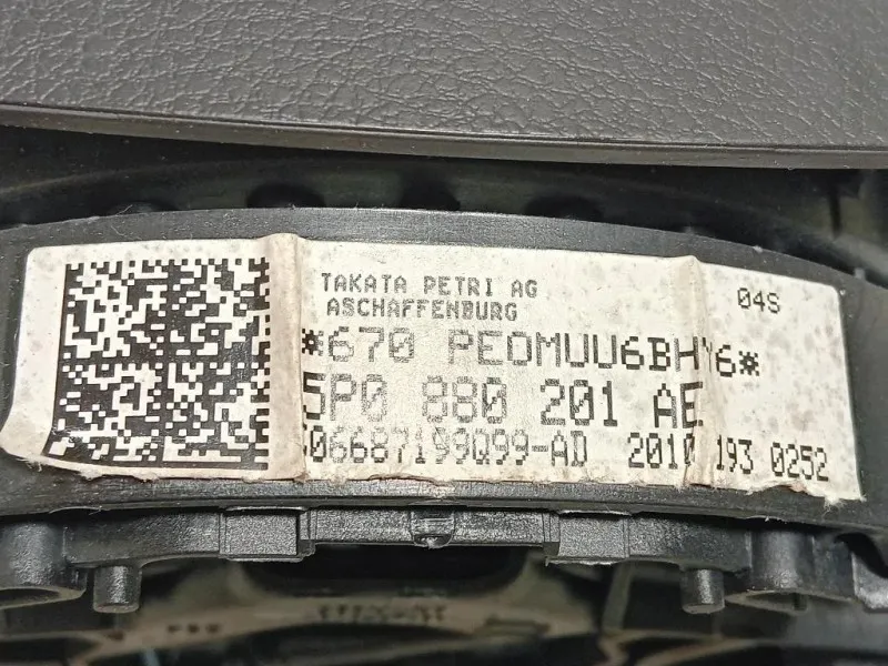 Air-bag Guidatore 5P0 880 201 AE Seat Altea XL 5P5 2004