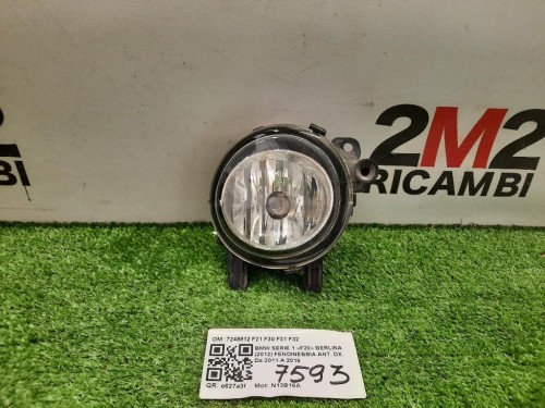 Fendinebbia ANT DX 7248912 F21 F30 F31 F32 Bmw Serie 1 F20 Berlina 2012