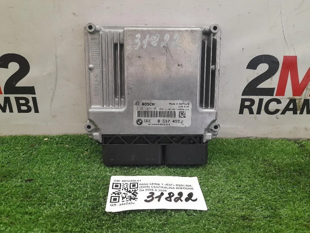 Centralina Iniezione 8512499-01 Bmw Serie 1 E87 Berlina 2005