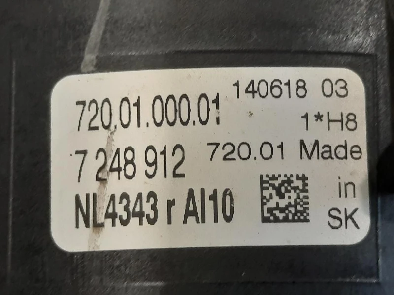 Fendinebbia ANT DX 7248911 Bmw Serie 3 F30 Berlina 2012