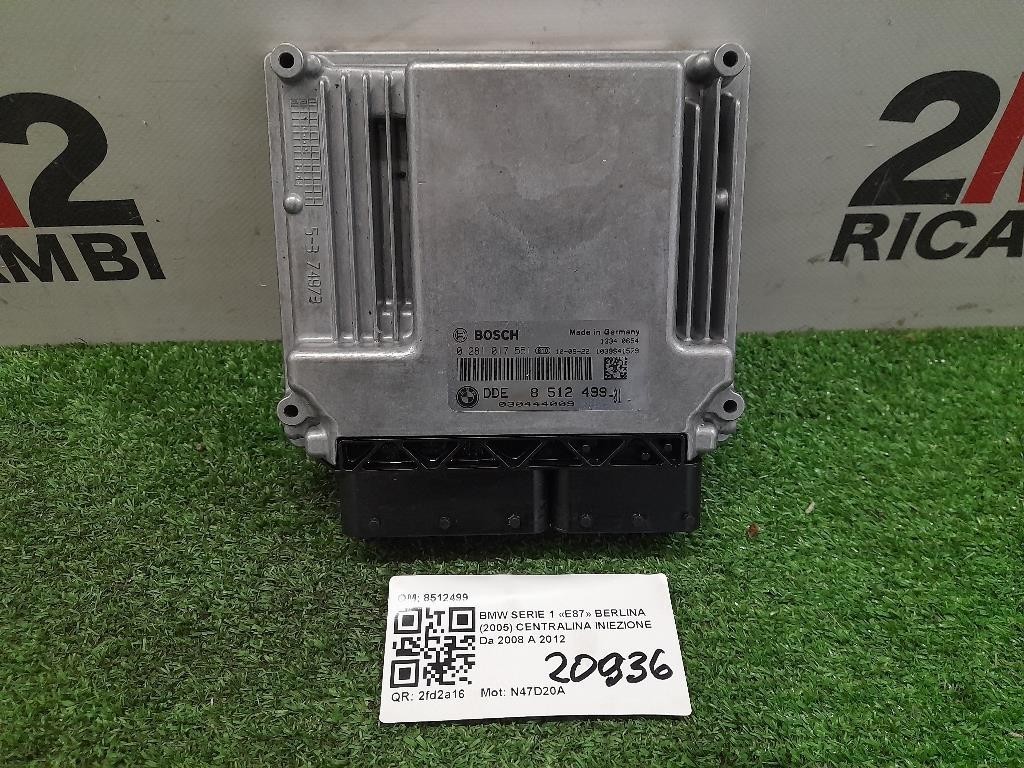 Centralina Iniezione 8512499 Bmw Serie 1 E87 Berlina 2005