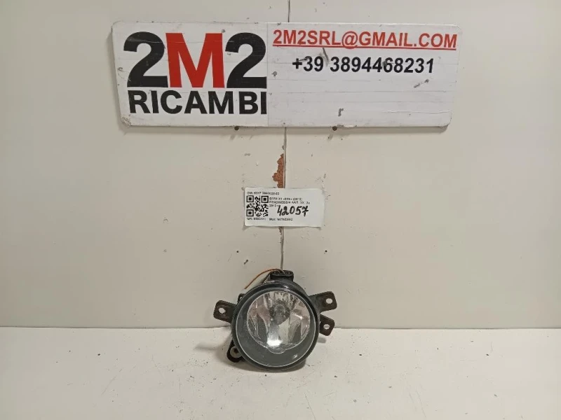 Fendinebbia ANT DX 63172990020-03 Bmw X1 E84 2010