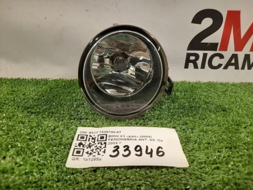 Fendinebbia ANT DX 63177238788-07 1N0010456-02 Bmw X3 F25 2011