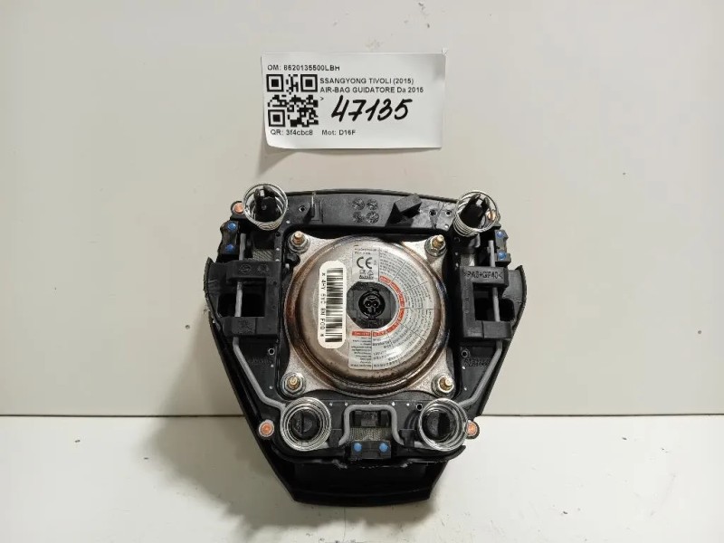 Air-bag Guidatore 8620135500LBH Ssangyong Tivoli 2015