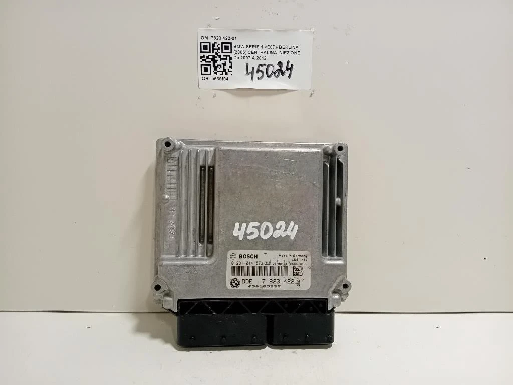 Centralina Iniezione 7823 422-01 Bmw Serie 1 E87 Berlina 2005